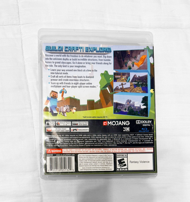 Minecraft For PlayStation 3 PS3 | eBay