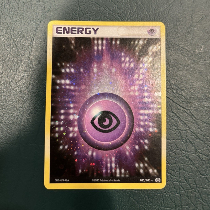 The Pokémon Company Psychic Energy 105/106 EX Emerald Holo Rare English