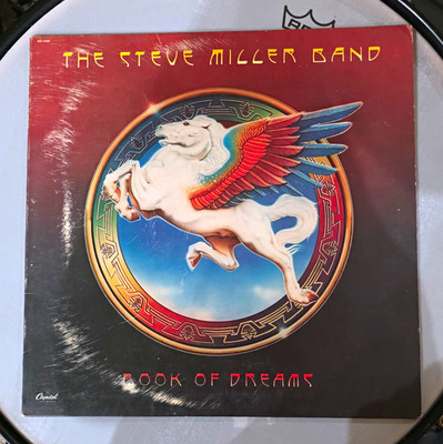 The Steve Miller Band Book of Dreams 12'' Black Vinyl LP Capitol SO-11630 Rock