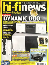 HI-FI NEWS JUL24 SME 15 MK2  NAD MASTERS M66 EMM LABS PRE / MTRS IFI AUDIO
