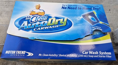 #ad ***Mint*** Condition Brand New Never Opened Mr Clean Autodry Carwash Kit $500.00