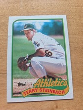 1989 Topps - Terry Steinbach #725