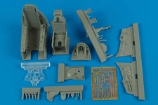 Aires Hobby 2164 1:32 Trumpeter A-4E/F Skyhawk Cockpit Set Resin Aircraft Parts