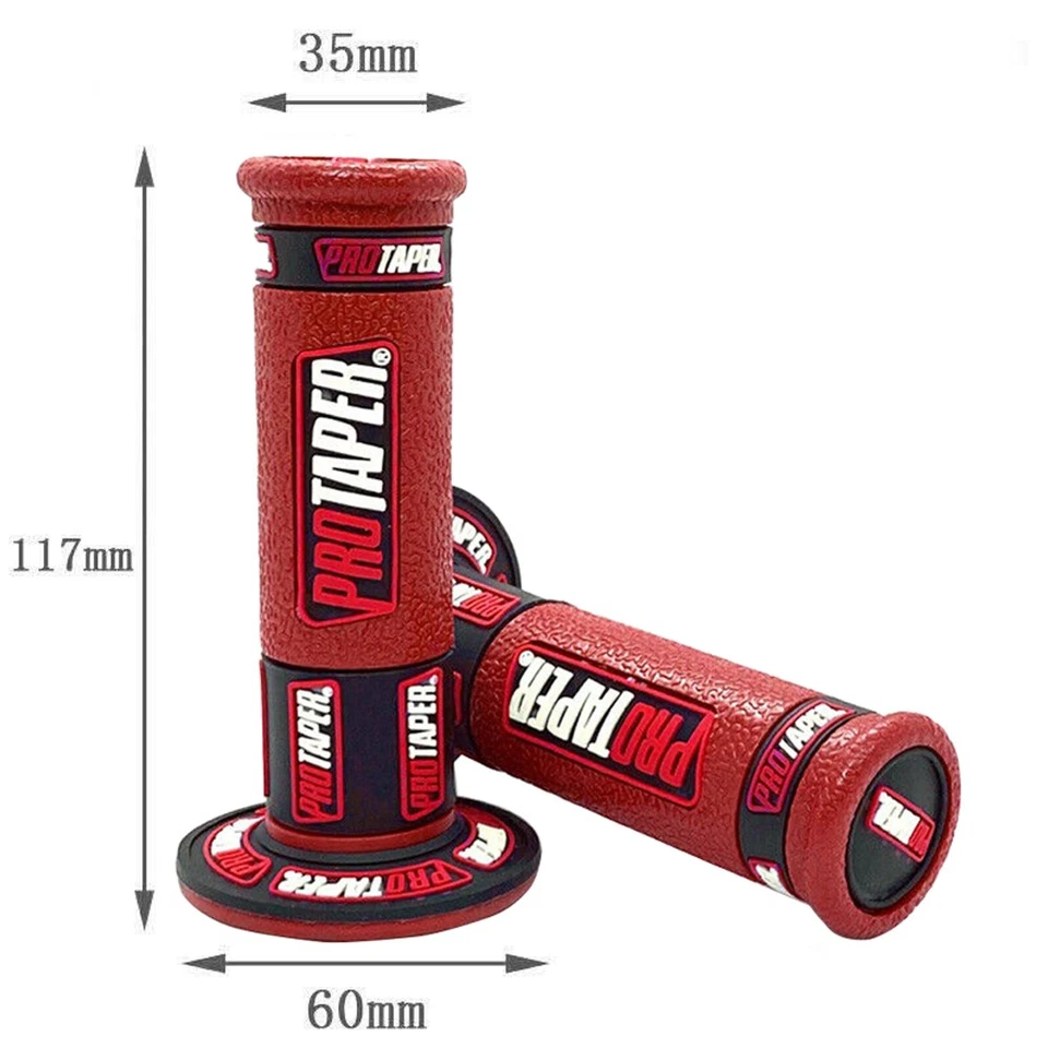 Pro Taper Blue Dirt Bike Hand Grips 7/8" (22mm) for ATV Pit Dirt Bike YZ CRF KX Foto 3 de 4