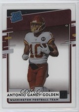 2020 Panini Chronicles Clearly Donruss Rated Rookie Antonio Gandy-Golden 17p7