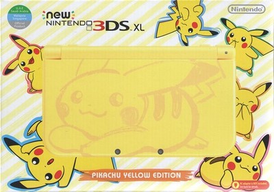 6-204 Newニンテンドー3DS LL ピカチュウ【イエロー】箱付き 美品 New Nintendo 3DS™ XL Console - Pikachu Yellow Edition 45496782122