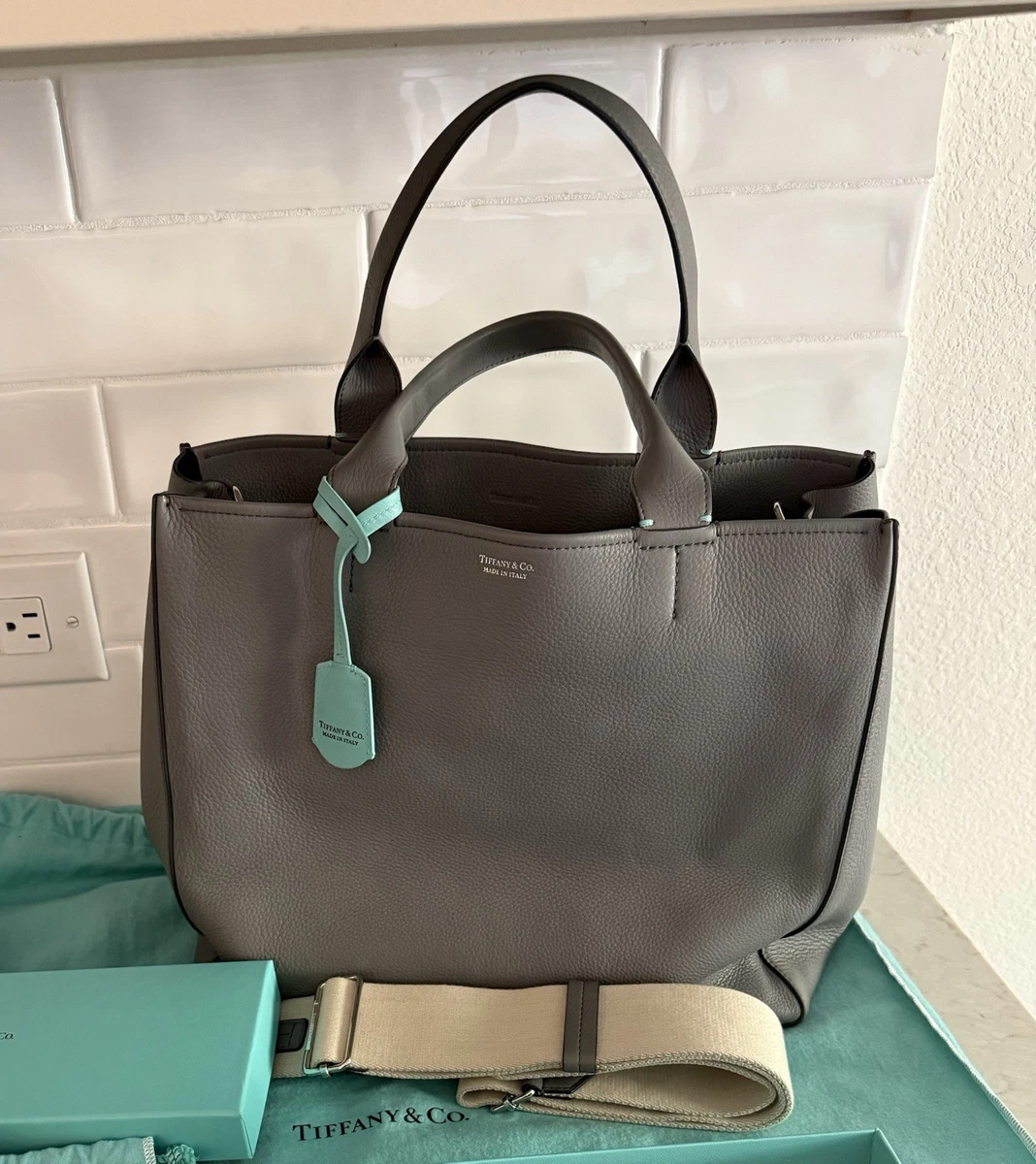 25+ Tiffany & Co. Leather Exterior Bags & Handbags for Women for