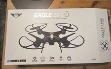 Sky Rider Eagle 3 Pro Quadcopter Drone w/ Wi-Fi Camera - Black Pre-Owned In Box