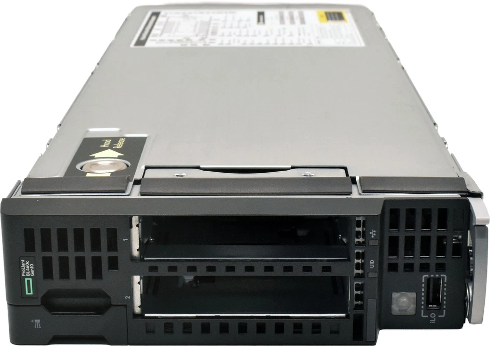 HP ProLiant BL460c G10 Blade Server 2xGOLD 6138 CPU 32GB PC4 P204i 2x SFF 2x M.2 - Bild 2 von 4
