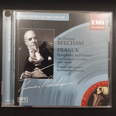 SIR THOMAS BEECHAM franck - symphony in d minor EX/EX (CD Album, Klassik)