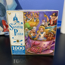Disney Parks Alice in Wonderland Signature Puzzle 1000 Pieces