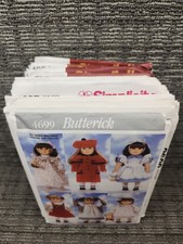 Lot Of 12 Baby Doll Sewing Patterns 1 Butterick 8 Simplicity 3 McCalls