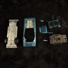 FOR PARTS/BROKEN 1970 Mattel Hot Wheels Redline blue Bye Focal Hong Kong