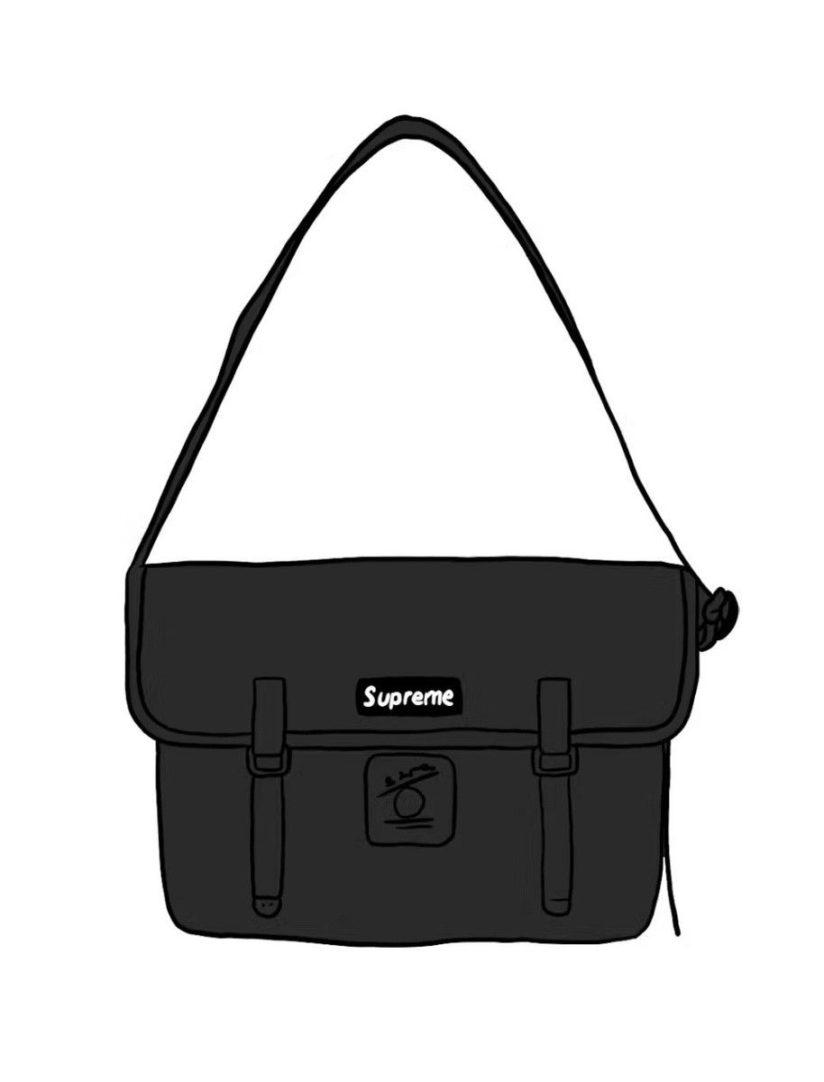 希少20ss Supreme De Martini messenger bag Supreme X De Martini Messenger Bag SS20 Unused NYC Japan Chrome