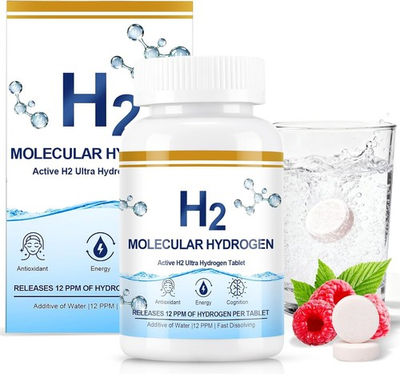 #ad Molecular Hydrogen Tablets 12 PPM 90 120 Count High Potency H2 Supplement with $30.99