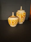 RARE~Mid Century Modern~Vintage Red Wing Pottery~Jolly Jar Set~Sierra Line