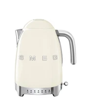 50's Retro 7 Cup Stainless Steel Variable Temperature Electric Kettle with 7 ...