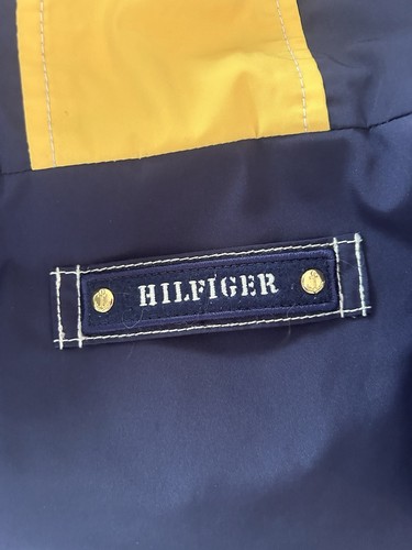 90s Tommy Hilfiger Windbreaker Sailing Gear Vintage Color Block Jacket Xtr Large - Picture 24 of 24