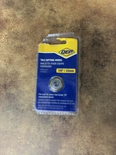 QEP 7/8" TILE CUTTING WHEEL MODEL: 21178 NEW IN PACKAGE Free Shipping!!