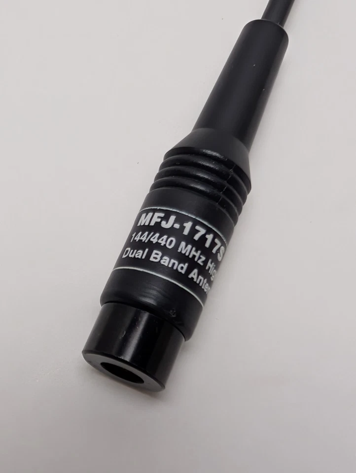 MFJ-1717S Alta Ganancia Doble Banda 144/440 MHz Antena Pato Flexible Macho SMA Ham Foto 2 de 4