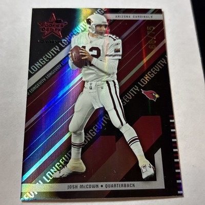 2004 Leaf Rookies and Stars Longevity Black #3 Josh McCown  #68/75 Rare!!