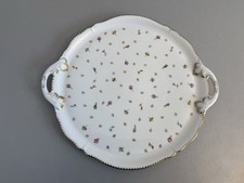 Langenthal Suisse Servierplatte mit Blumenmuster