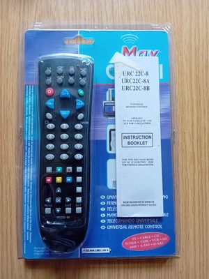 (0038) MAX CONTROL | Universal Fernbedienung | fast 1000 Marken | URC 22C-8 | TO