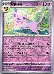 Espeon 086/197 Obsidian Flames Reverse Holo