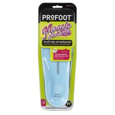 PROFOOT Original Miracle Insoles for Women Sizes 2 Count Pack of 1 , Blue