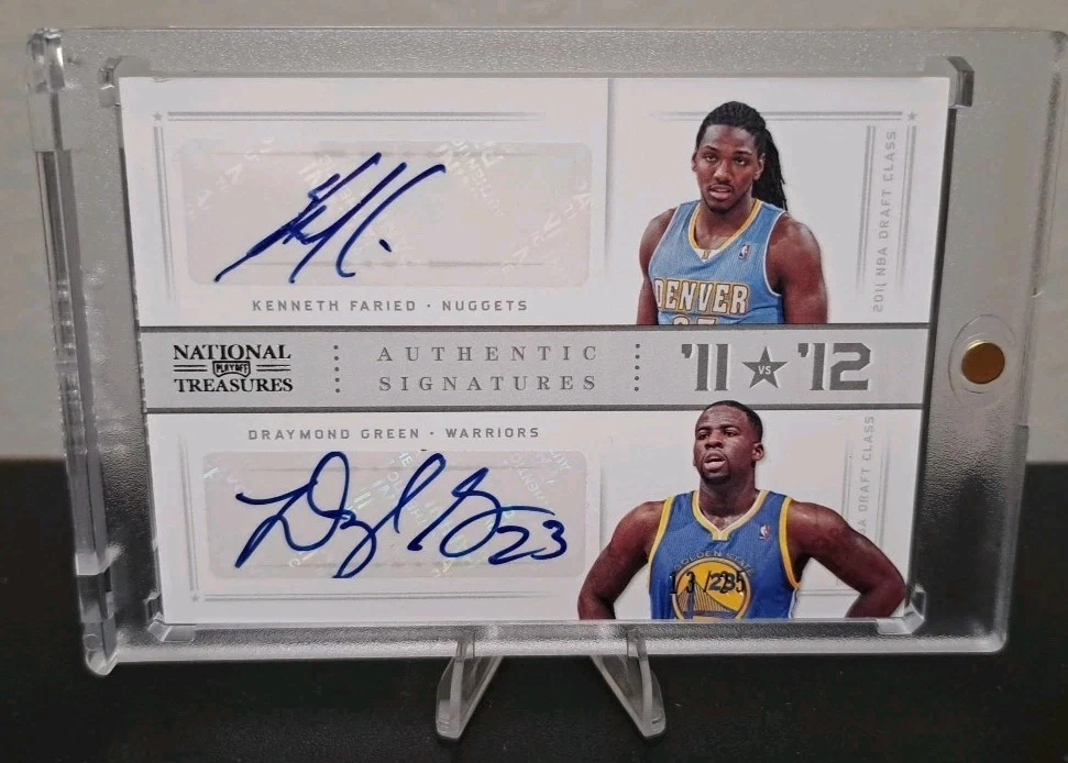 Panini Basketball Draymond Green Autographed Sports Trading Cards