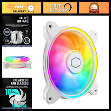 120mm RGB Fan with Dual-Loop aRGB Rings  Liquid  Air Cooler  PWM 2050 RPM
