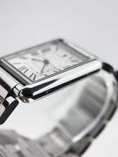 Cartier Tank XL Steel 31mm Automatic Men’s Watch WSTA0053 W/ Extension 2029 5