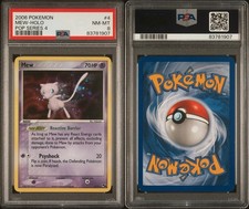 2006 Pokemon EX POP Series 4 Mew Holo #4 PSA NM-MT 8