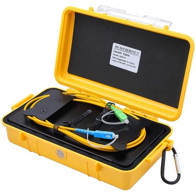 Fiber Optic Cable Test Tool OTDR Launch Cable Box 1km SC/UPC-SC/APC SM Single...