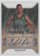 2007-08 SP Rookie Threads Signing Day Gabe Pruitt #SD-GP Auto RC