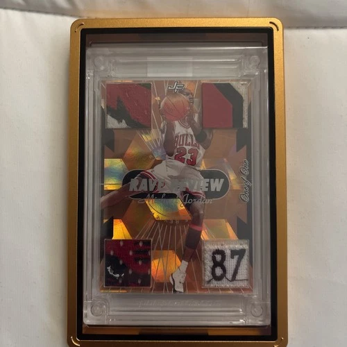 2022 Jersey Fusion Michael Jordan 1/1 Game Used Jersey Fusion - Rarest JF card