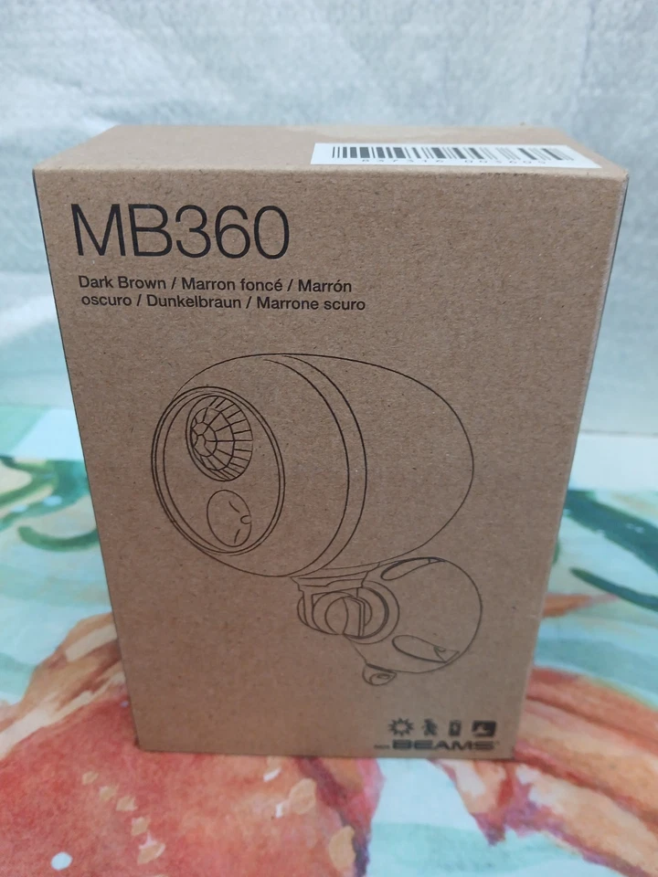 3 NEW Mr. Beams MB360 Wireless LED Spotlight Motion Sensor (Dark Brown) NIB - Image 2 of 4