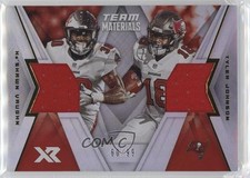 2020 Panini XR Team Materials 60/99 Ke'Shawn Vaughn Tyler Johnson #TM-17 0b4t