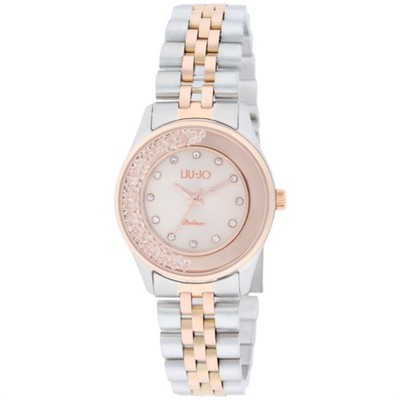 Womens Wristwatch LIU JO Luxury ELVY TLJ2662 Stainless Steel Gold Rose