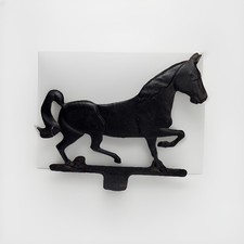 Vintage Cast Iron Horse Door Stop