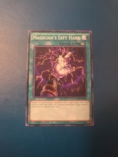 YuGiOh Magician's Left Hand MACR-EN050 1st Edition Common Spell