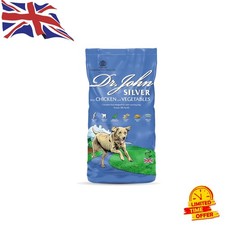 Dr John Silver 15kg Chicken & Vegetable Dry Dog Food - Complete Nutrition for... 2.00 per kilo