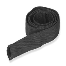 Winch Rope Protector Polyester Winch Rope Protective Sleeve Black Universal 2M