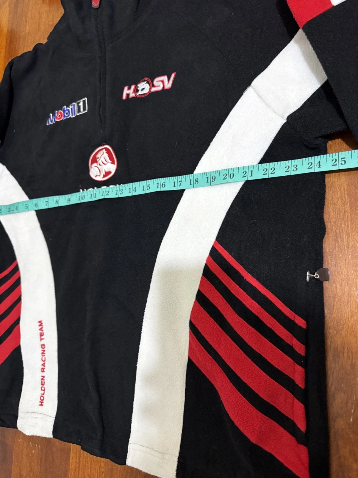 VTG 2004 Holden Racing Team Fleece Mens Large Mobil 1 HSV V8 Supercars Jacket - product detail image 17