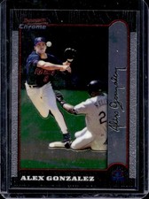 1999 Bowman Chrome Alex Gonzalez Rookie RC #63 Blue Jays