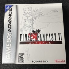 Final Fantasy VI Advance (Nintendo GBA Game Boy Advance, 2007) - CIB