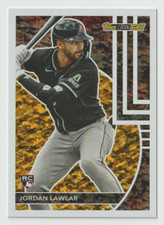 2024 Topps Update Black Gold #BG16 Jordan Lawlar RC - Arizona Diamondbacks