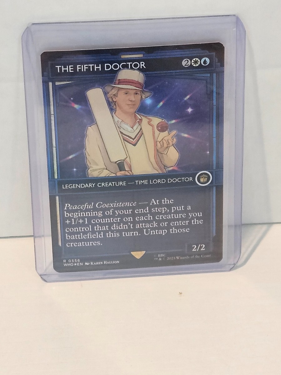 The Fifth Doctor MTG NM Dr Who Rare #0556 Foil