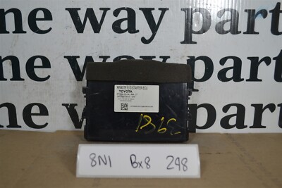 PT39853141AA Toyota 2014-19 Remote Start Control Module OEM 8N1 298 B8