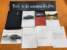    2017 AUDI R8 OWNERS MANUAL SET 5.2L 610hp 540hp R8 PLUS V10 COUPE SERVICE BK
